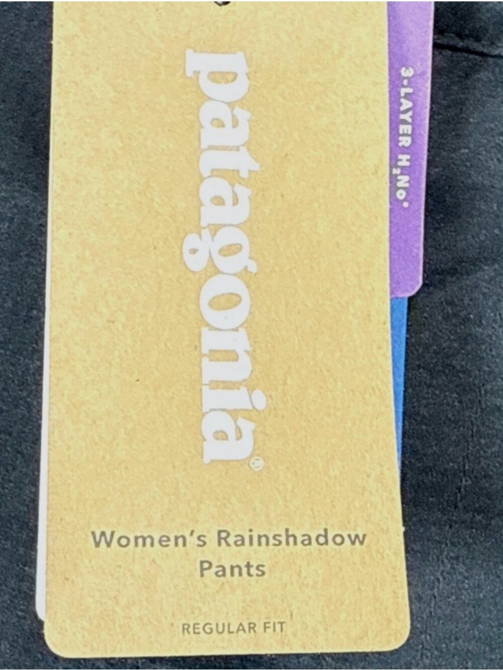 Patagonia Women's Rainshadow
Rain Pants Black Small H2No - Picture 5 of 11